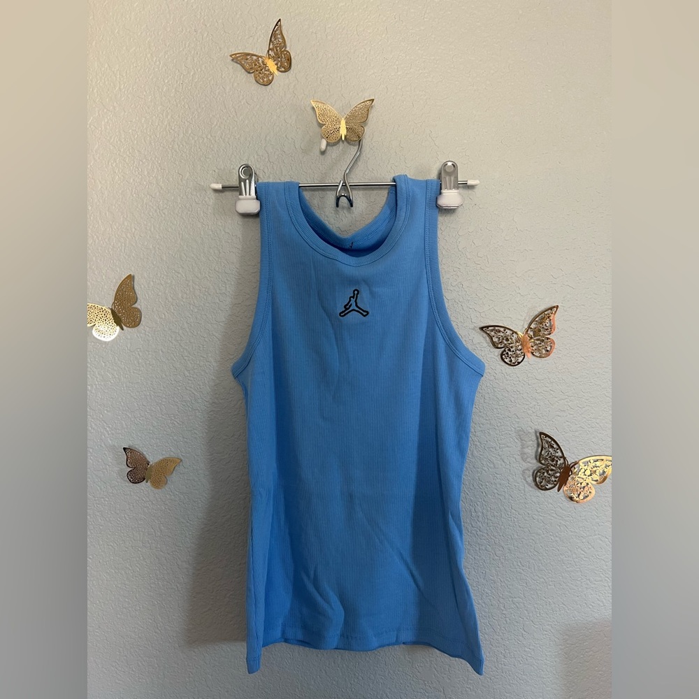 Jordan Women’s Tight Fit Athletic Tank (Blue), NWT in Bag